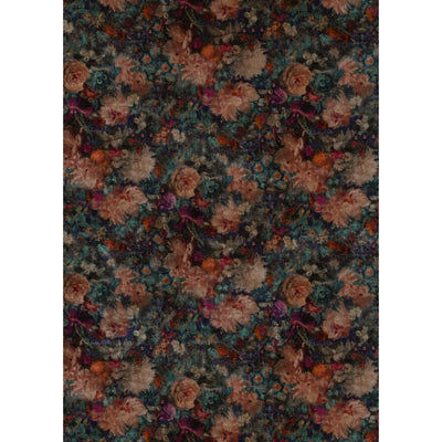 G P & J BAKER FABRICS - ROYAL GARDEN VELVET - JEWEL
