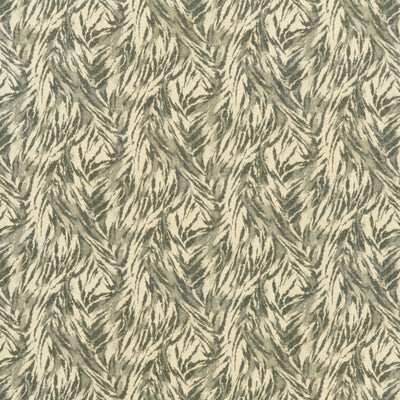 G P & J BAKER FABRICS - TIGER TIGER - WHITE