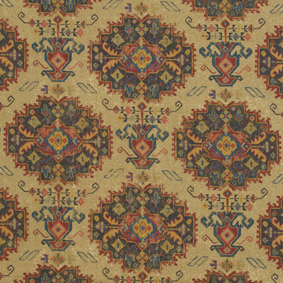 G P & J BAKER FABRICS - SAMARKAND - SPICE
