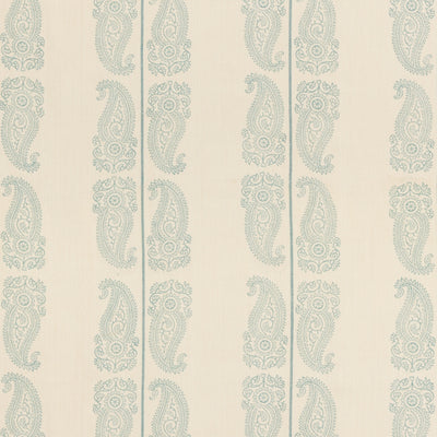 G P & J BAKER FABRICS - CROMER PAISLEY - AQUA