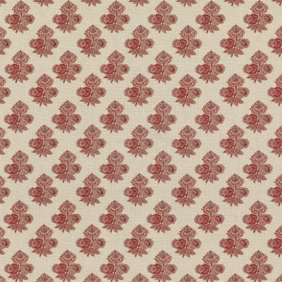 G P & J BAKER FABRICS - POPPY PAISLEY - RED