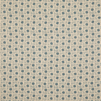 G P & J BAKER FABRICS - SEED POD - BLUE