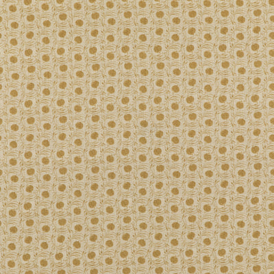 G P & J BAKER FABRICS - SEED POD - OCHRE