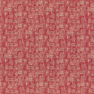 G P & J BAKER FABRICS - POMEGRANATE - RED
