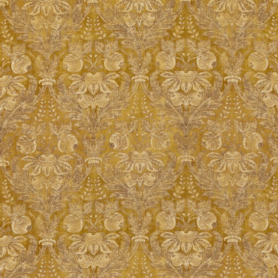 G P & J BAKER FABRICS - LAPURA DAMASK - OCHRE