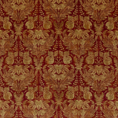G P & J BAKER FABRICS - LAPURA VELVET - INDIAN RED