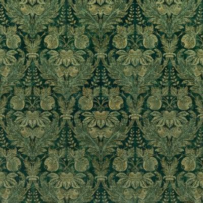 G P & J BAKER FABRICS - LAPURA VELVET - EMERALD