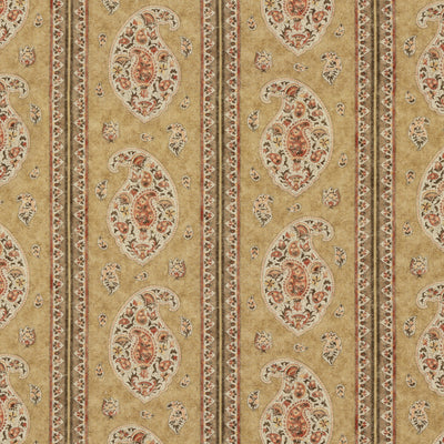 G P & J BAKER FABRICS - COROMANDEL - TOBACCO