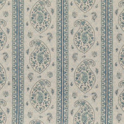 G P & J BAKER FABRICS - COROMANDEL - BLUE