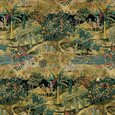 G P & J Baker Fabrics, a selection of fabrics such as velvet, damask, cotton, silk, linen and sheers.