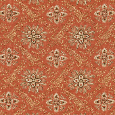G P & J BAKER FABRICS - CASHMIRA - RED