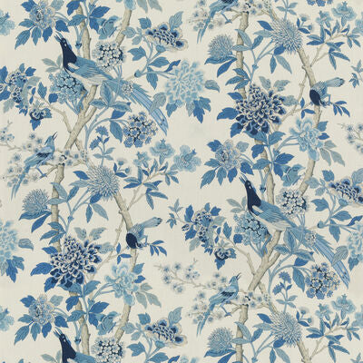 G P & J BAKER, a selection of fabrics such as velvet, damask, cotton, silk, linen and sheers.