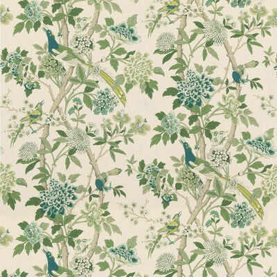 G P & J BAKER, a selection of fabrics such as velvet, damask, cotton, silk, linen and sheers.