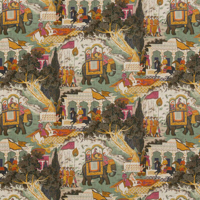 G P & J BAKER, a selection of fabrics such as velvet, damask, cotton, silk, linen and sheers.