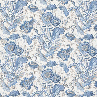 G P & J BAKER, a selection of fabrics such as velvet, damask, cotton, silk, linen and sheers.