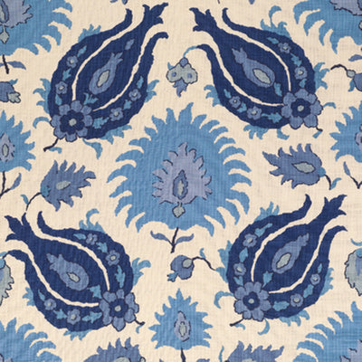 Brunschwig & Fils Fabrics, a selection of fabrics such as velvet, damask, cotton, silk, linen and sheers.