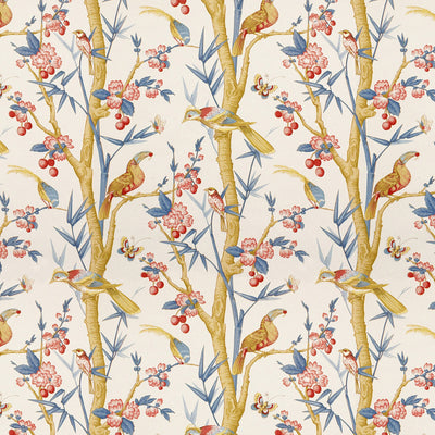 BRUNSCHWIG & FILS - TOUCANS - BERRY/SLATE