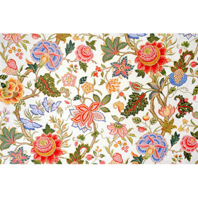 BRUNSCHWIG & FILS - NIZAM COTTON PRINT - ECRU