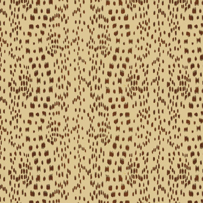 BRUNSCHWIG & FILS - LES TOUCHES COTTON PRINT - BROWN