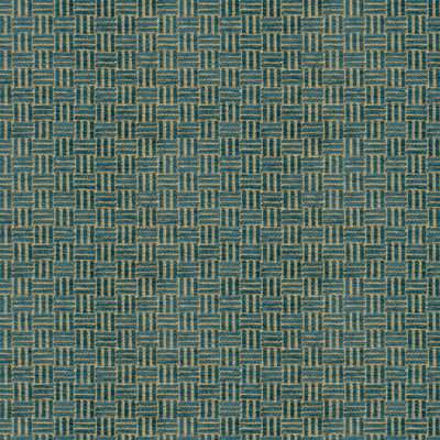 BRUNSCHWIG & FILS - REED TEXTURE - OXFORD BLUE