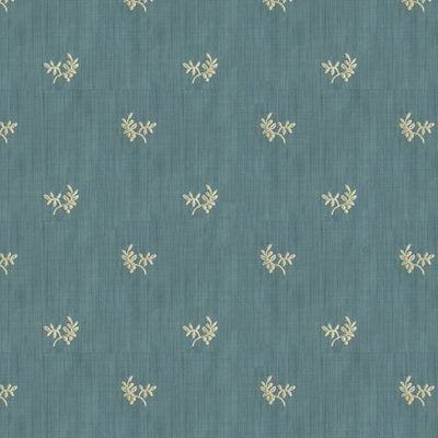 BRUNSCHWIG & FILS - BAYBERRY STRIE - OXFORD BLUE
