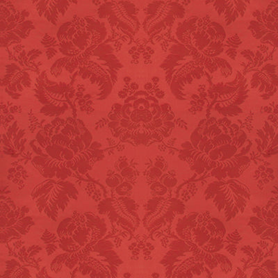 BRUNSCHWIG & FILS - MOULINS DAMASK - VIEUX ROUGE