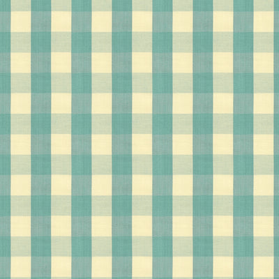 BRUNSCHWIG & FILS - CARSTEN CHECK - AQUA