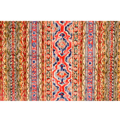 BRUNSCHWIG & FILS - SAVONNERIE VELVET - PRUSSIAN & GARNET