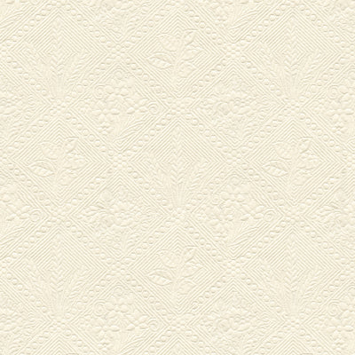 BRUNSCHWIG & FILS - PETASSOUN MATELASSE - ANTIQUE WHITE