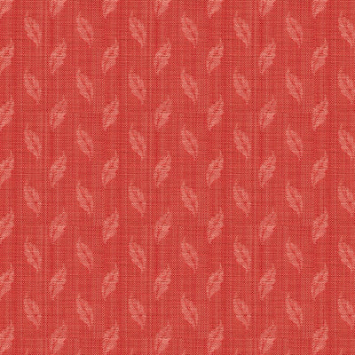 BRUNSCHWIG & FILS - LAUREL FIGURED WOVEN - CARDINAL