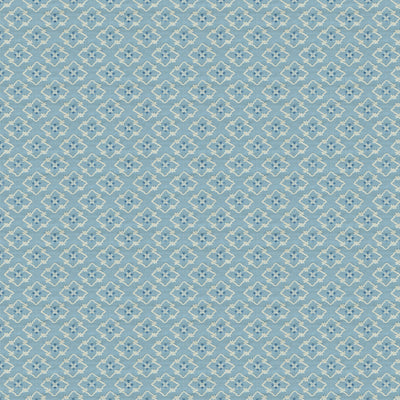 BRUNSCHWIG & FILS - CREEK FIGURED WOVEN - BLUE