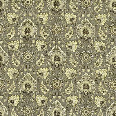 KASMIR FABRICS-BRIAR ROSE - FLAX