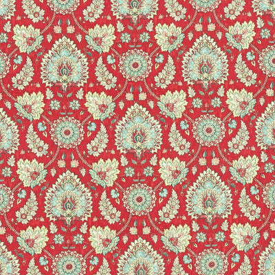 KASMIR FABRICS-BRIAR ROSE - STRAWBERRY