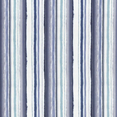 KASMIR FABRICS-BROOKMERE STRIPE - BLUE