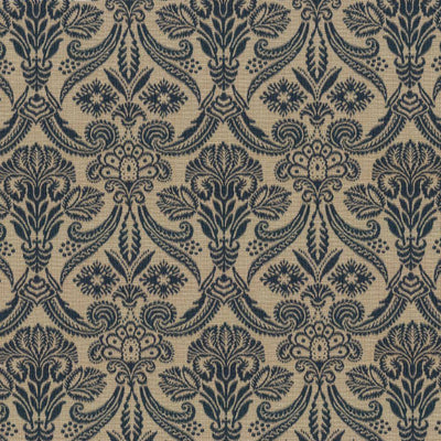 KASMIR FABRICS-CARRIAGE HOUSE - INDIGO