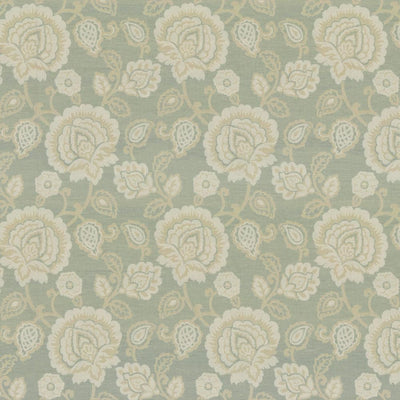 KASMIR FABRICS-CARTE BLANCHE - AQUAMIST