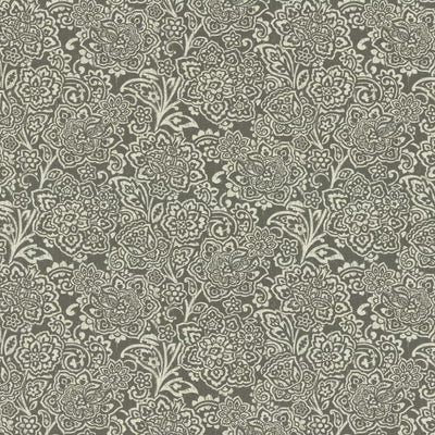 KASMIR FABRICS-CASTLE GARDEN - ANTHRACITE