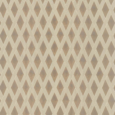 KASMIR FABRICS-CLASSIC TRELLIS - FAWN