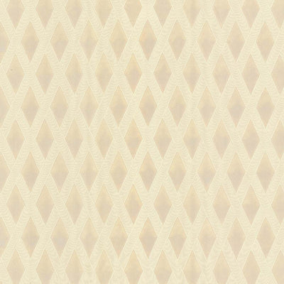 KASMIR FABRICS-CLASSIC TRELLIS - VANILLA