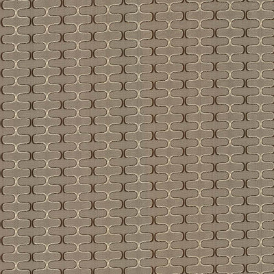 KASMIR FABRICS-CONGA LINE - MOCHA