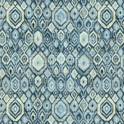 KASMIR FABRICS-CONTEMPLATION - INDIGO