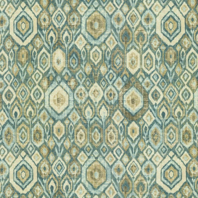 KASMIR FABRICS-CONTEMPLATION - TEAL