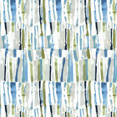 KASMIR FABRICS-CONTEMPO STRIPE - AQUA