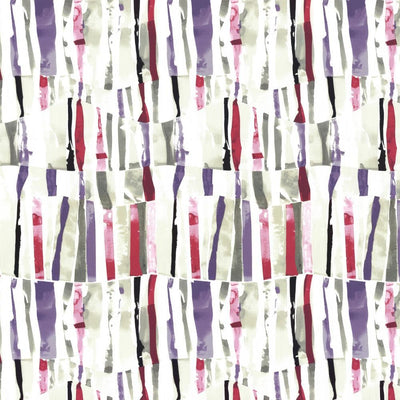 KASMIR FABRICS-CONTEMPO STRIPE - PURPLE