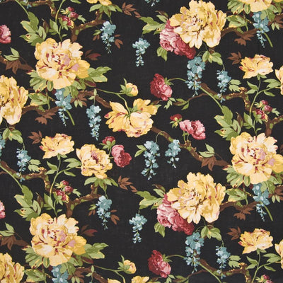 KASMIR FABRICS-COURTLAND MANOR - JET