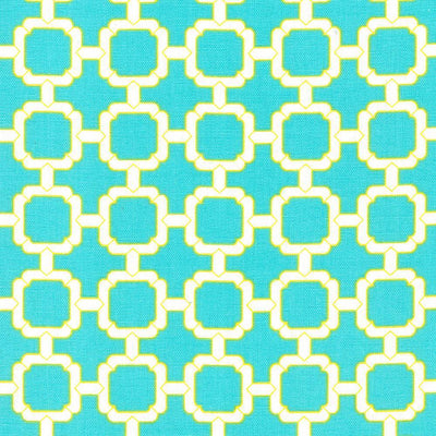 KASMIR FABRICS-COZUMEL FRET - PARAKEET