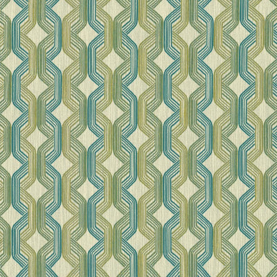 KASMIR FABRICS-CRITIQUE - TEAL