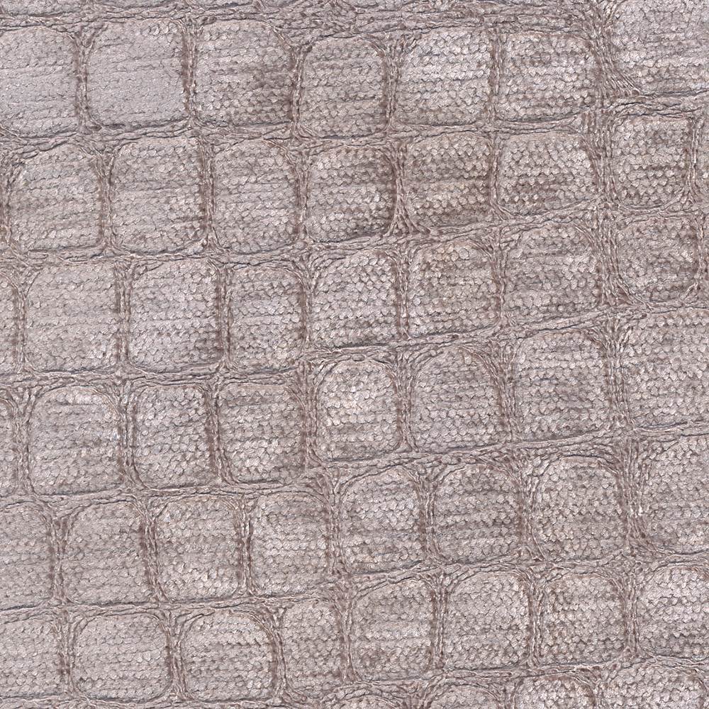 KASMIR FABRICS-CROC - NICKEL