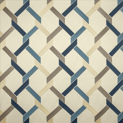 KASMIR FABRICS-CROSSWISE - NAVY