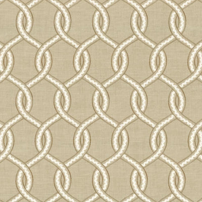KASMIR FABRICS-CURIOSITIES - LATTE
